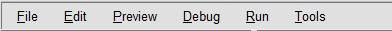 Editor navigation toolbar