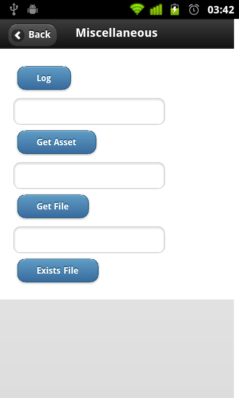 ABug Test Screen