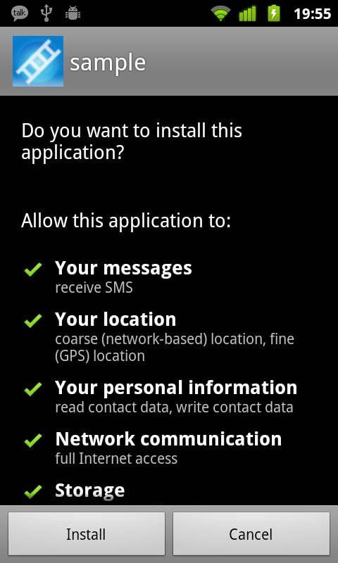 Installing App on a Device